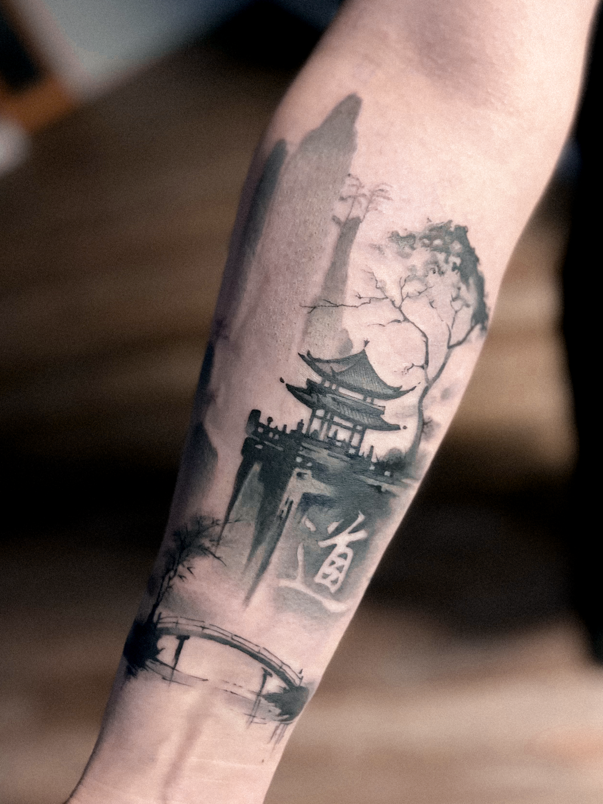 Japanese Abstract tattoo